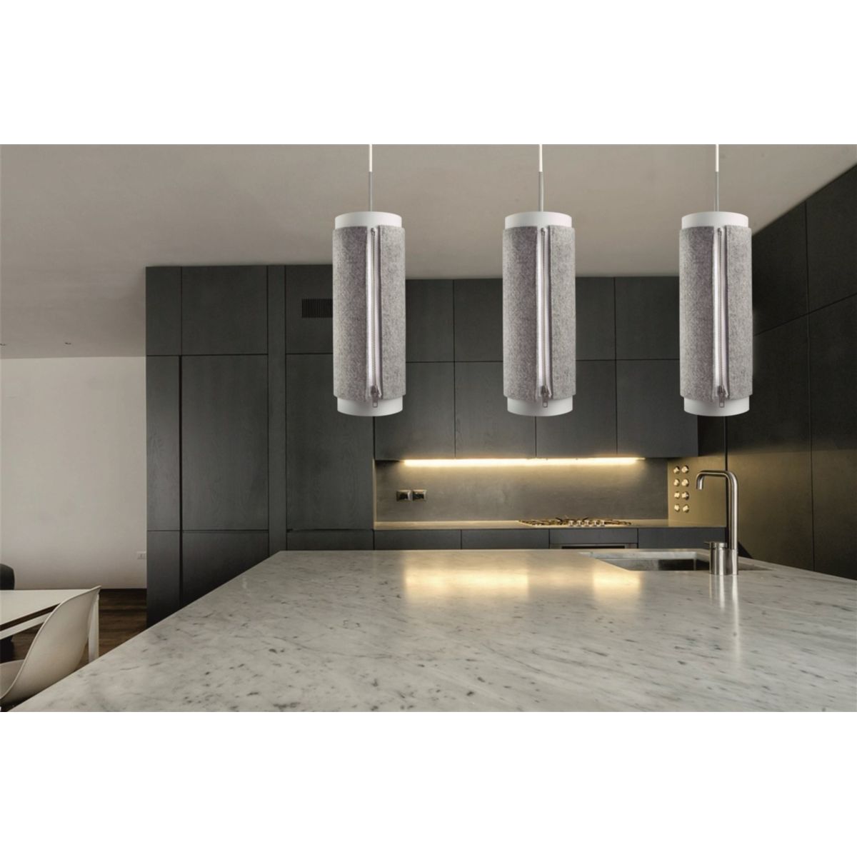 Hängelampe Zip Star 110 Large grau Bild 2