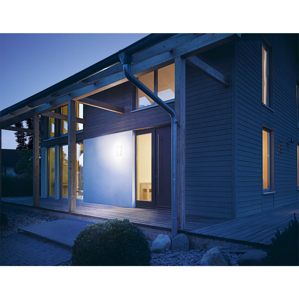 Steinel Sensor-Außenleuchte L 22 S silber Bild 3