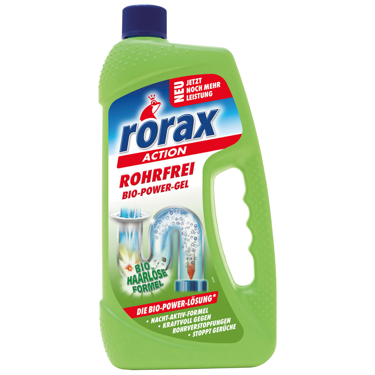 Rorax Rohrreiniger Rohrfrei Bio-Power-Gel 1000 ml