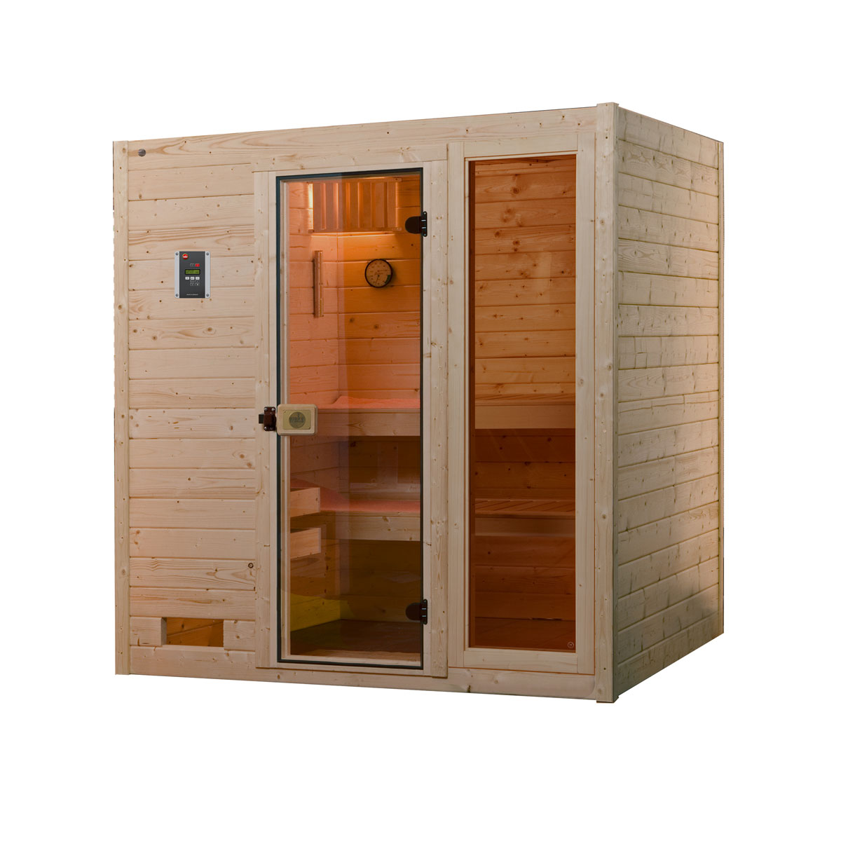 Weka Massivholzsauna „Valida Plus“, Sparset Bild 1