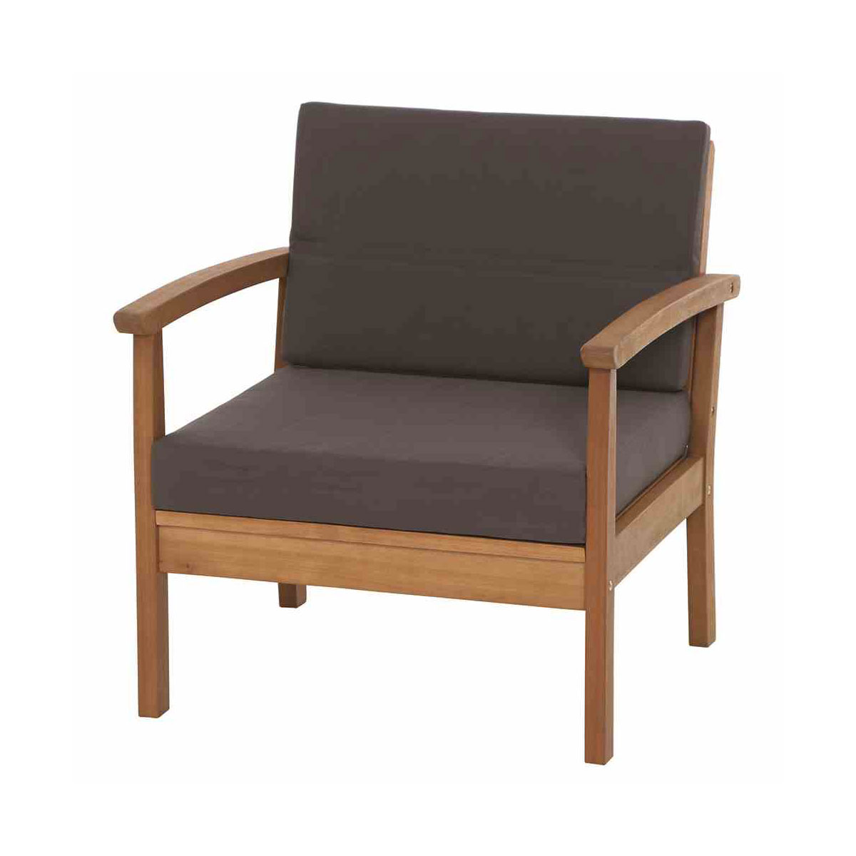 Siena Garden Loungeset „Tavira“, teaklook/dunkelgrau Bild 2