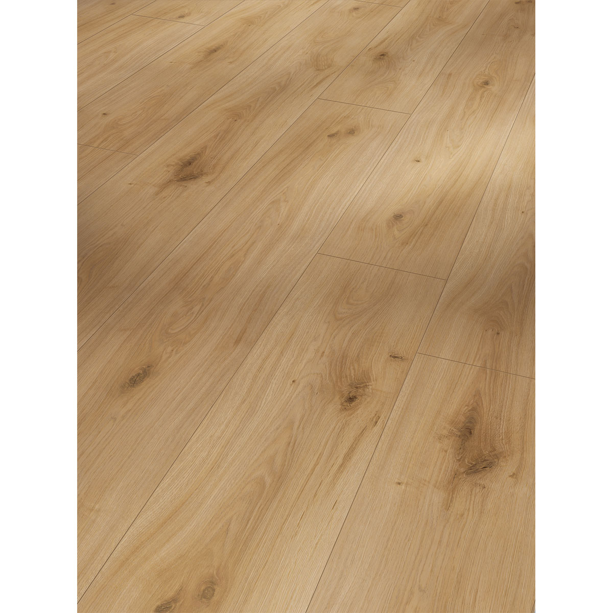 Parador Laminatboden „Basic 600“, Eiche Horizont Natur, Seidenmatte Struktur, 24,3x128,5 cm