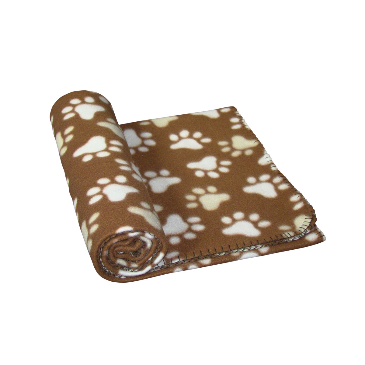 Fleece Plaid Pippa Classic braun 70 x 100 cm