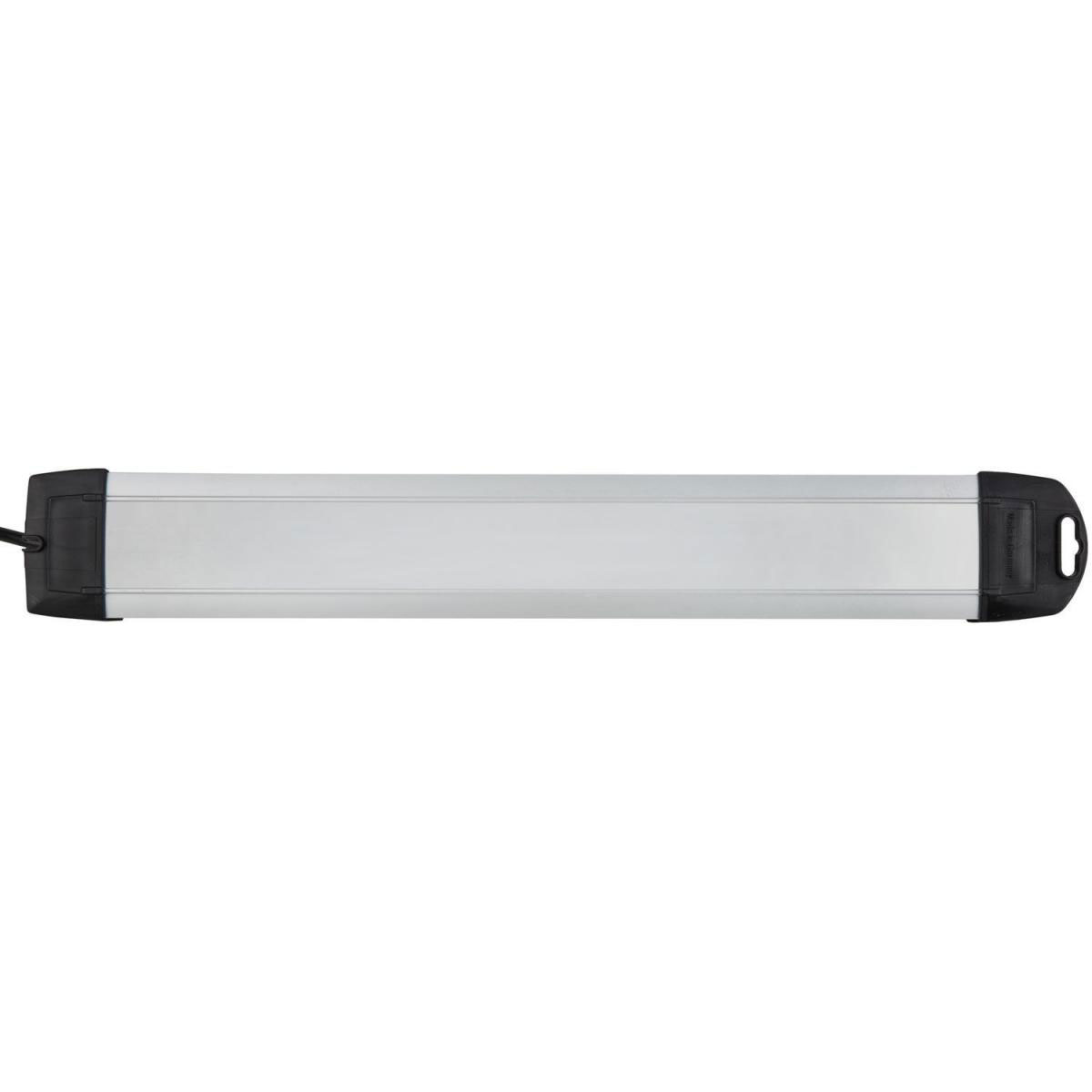 Brennenstuhl Steckdosenleiste Premium-Alu-Line mit Schalter 10-fach schwarz Bild 2