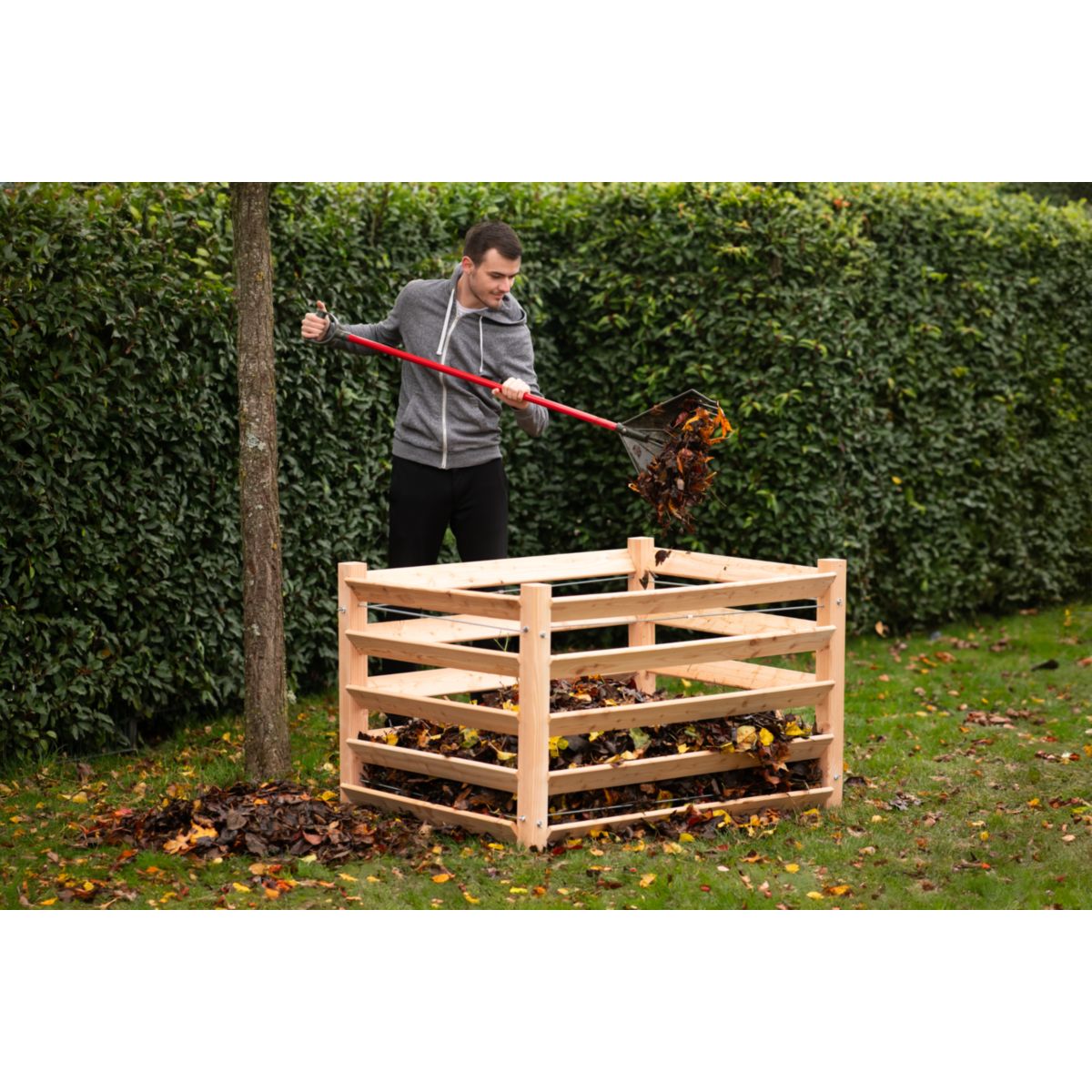 Westmann Komposter Konni L 100x130x80cm Bild 9