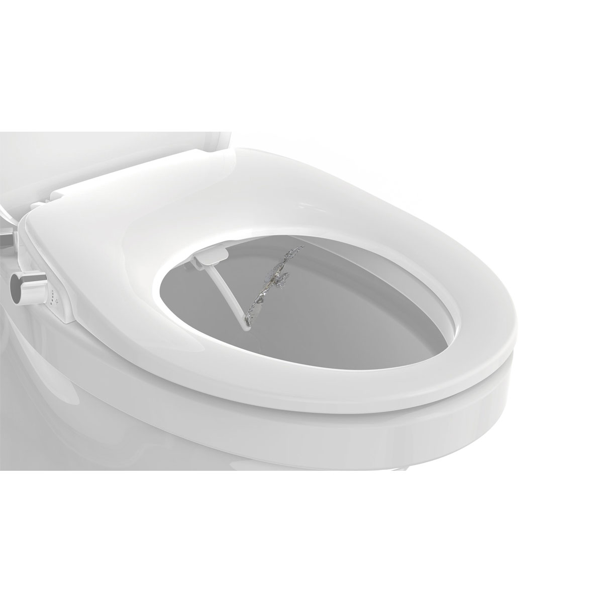 Schütte Dusch WC-Aufsatz mit Absenkautomatik und Schnellverschluss Bild 2