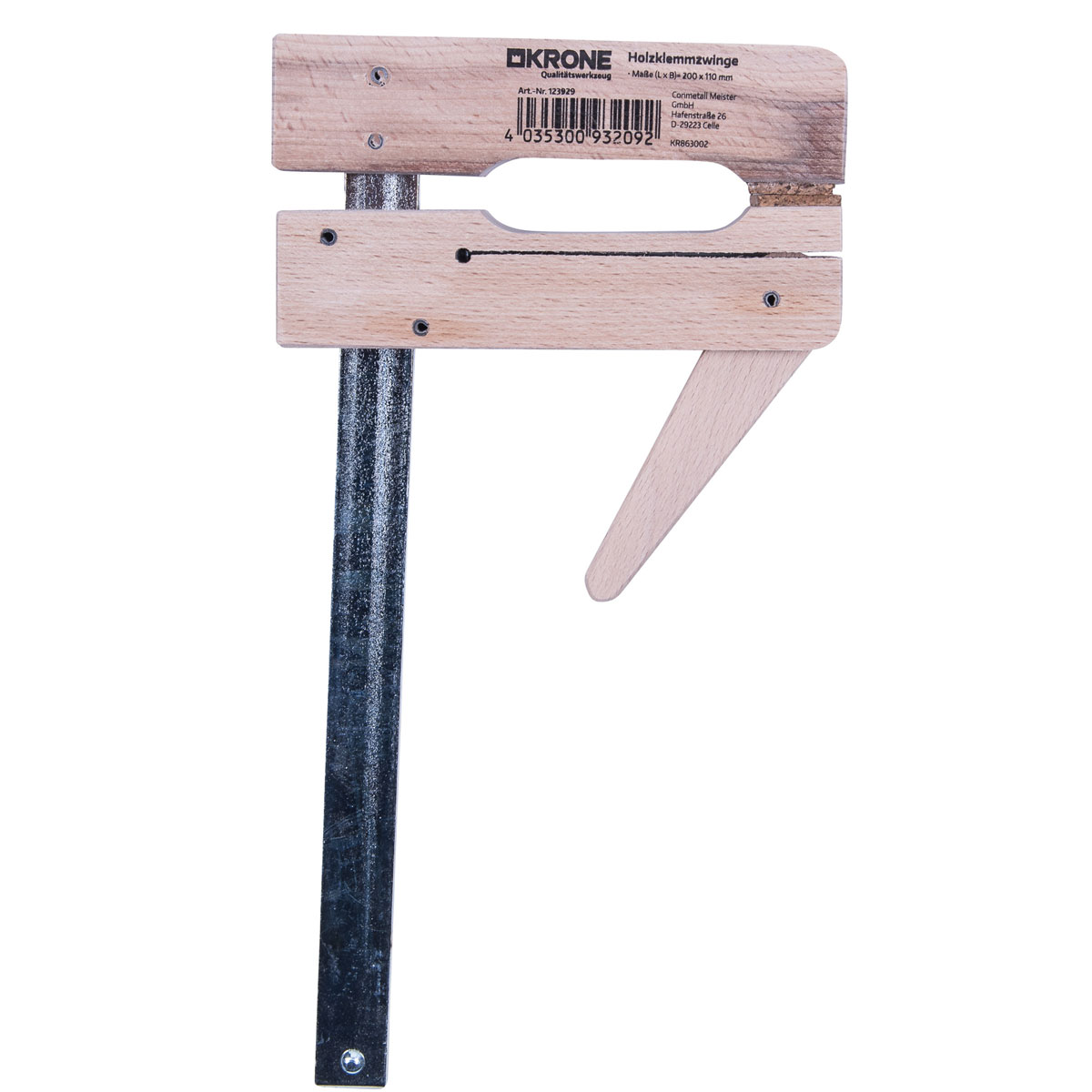 Krone  Holzklemmzwinge 200 x 110 mm