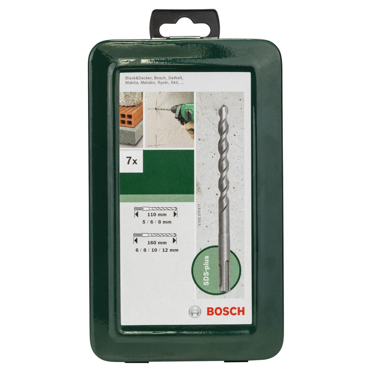 Bosch  Hammerbohrer-Set SDS-Plus 7-teilig Bild 2