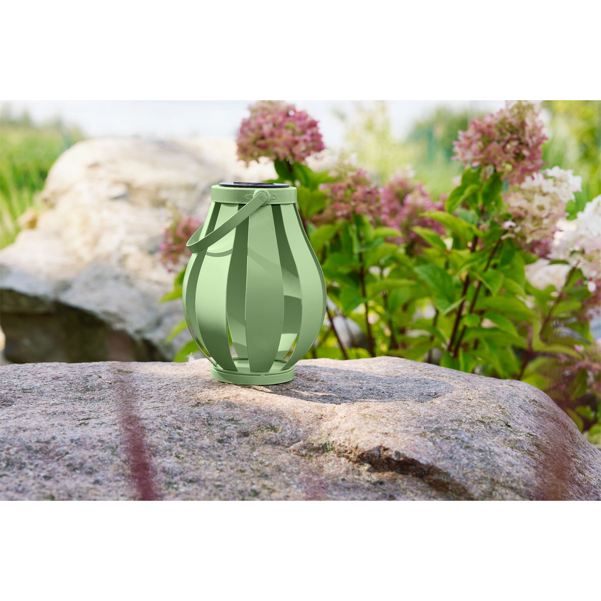 Flector Garten Flector LED Solarlaterne grün Bild 1