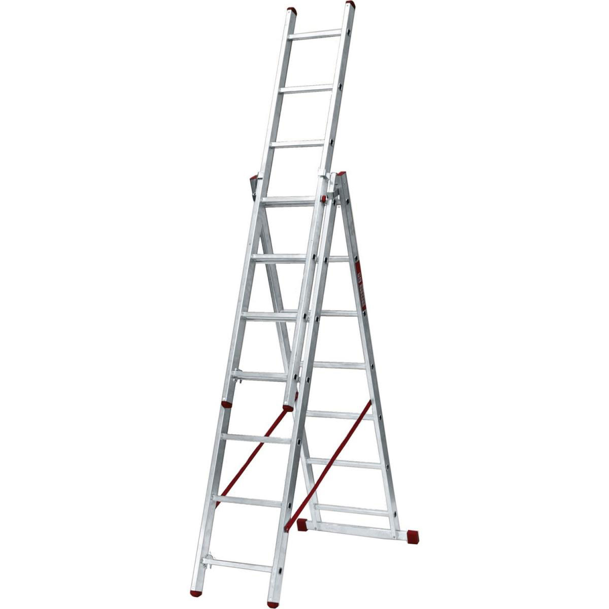 Mehrzweckleiter 3 x 7 Stufen