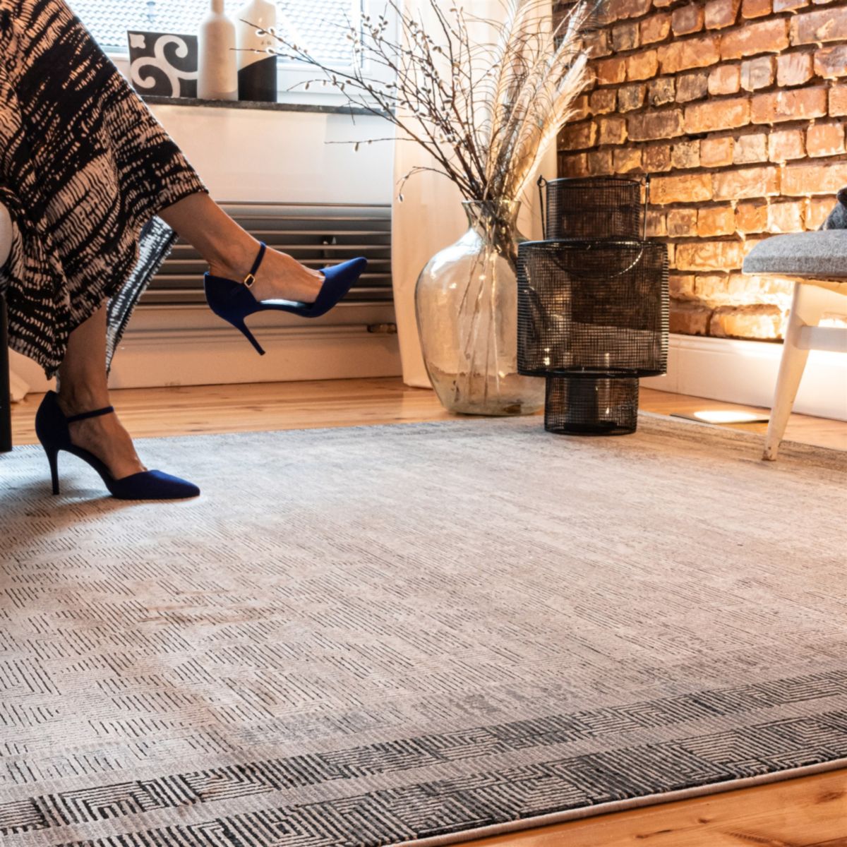 Elles 212 Grau 160cm x 230cm Bild 2