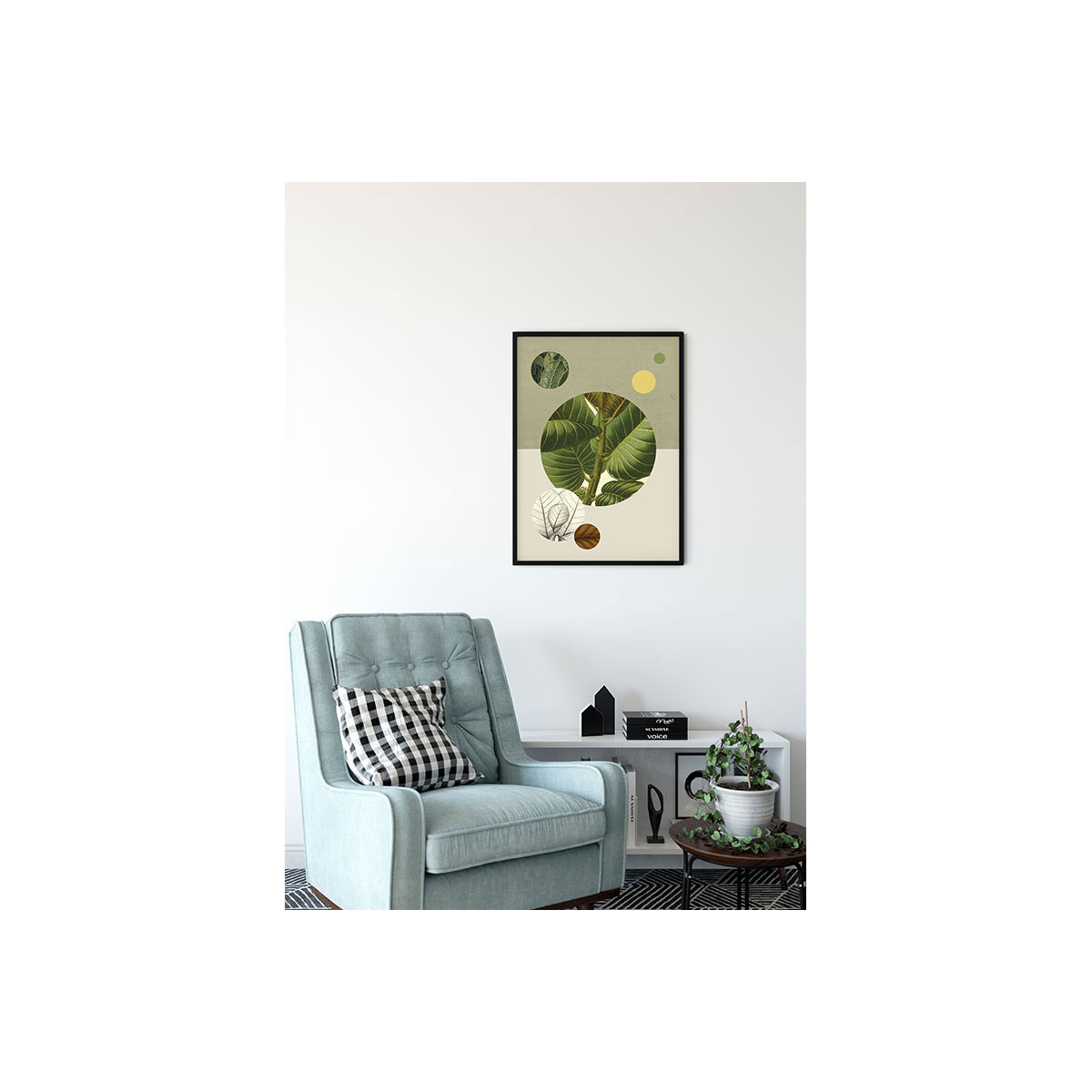 Komar  Wandbild Green Structure 50x70 cm Bild 4