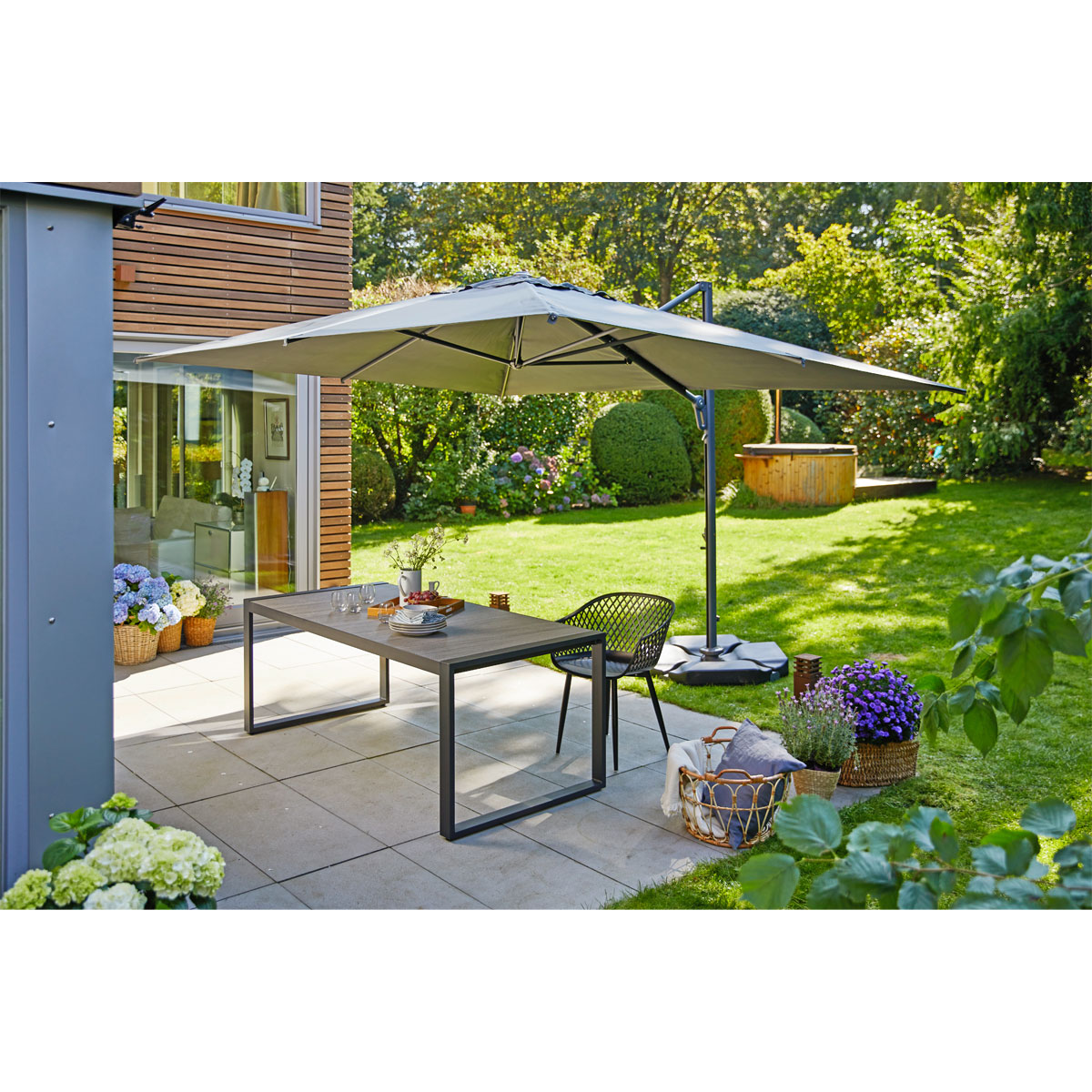 Haveson Gartentisch Kent mit Keramik-Tischplatte Bild 4