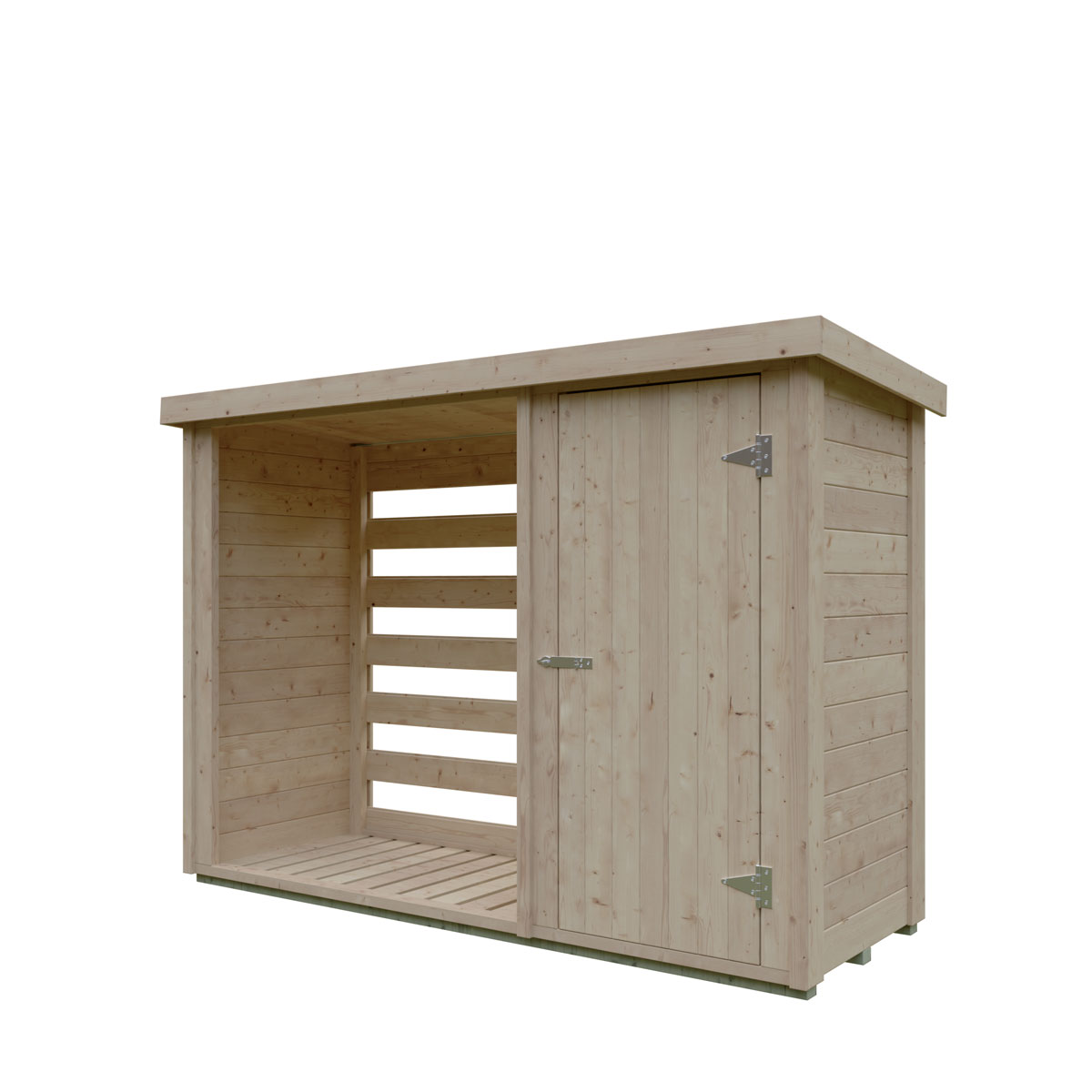 Kaminholz-Speicher 229x84x169cm Bild 1