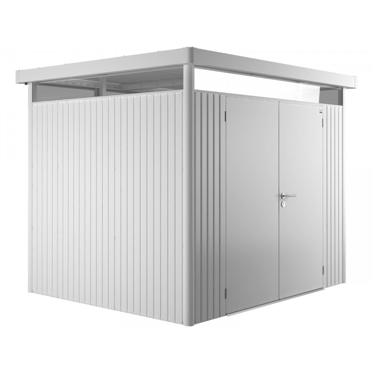 Biohort Gerätehaus HighLine Größe H2 275 x 195 x 222 cm Doppeltür Bild 1