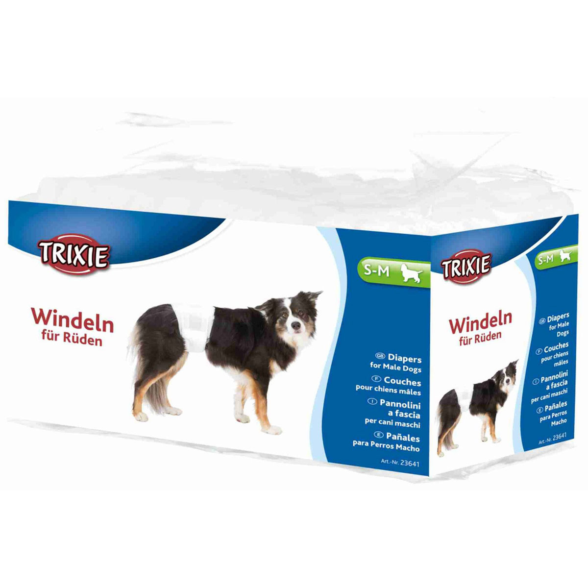 Trixie Dog Rüdenwindeln 12St. M-L 46-60cm
