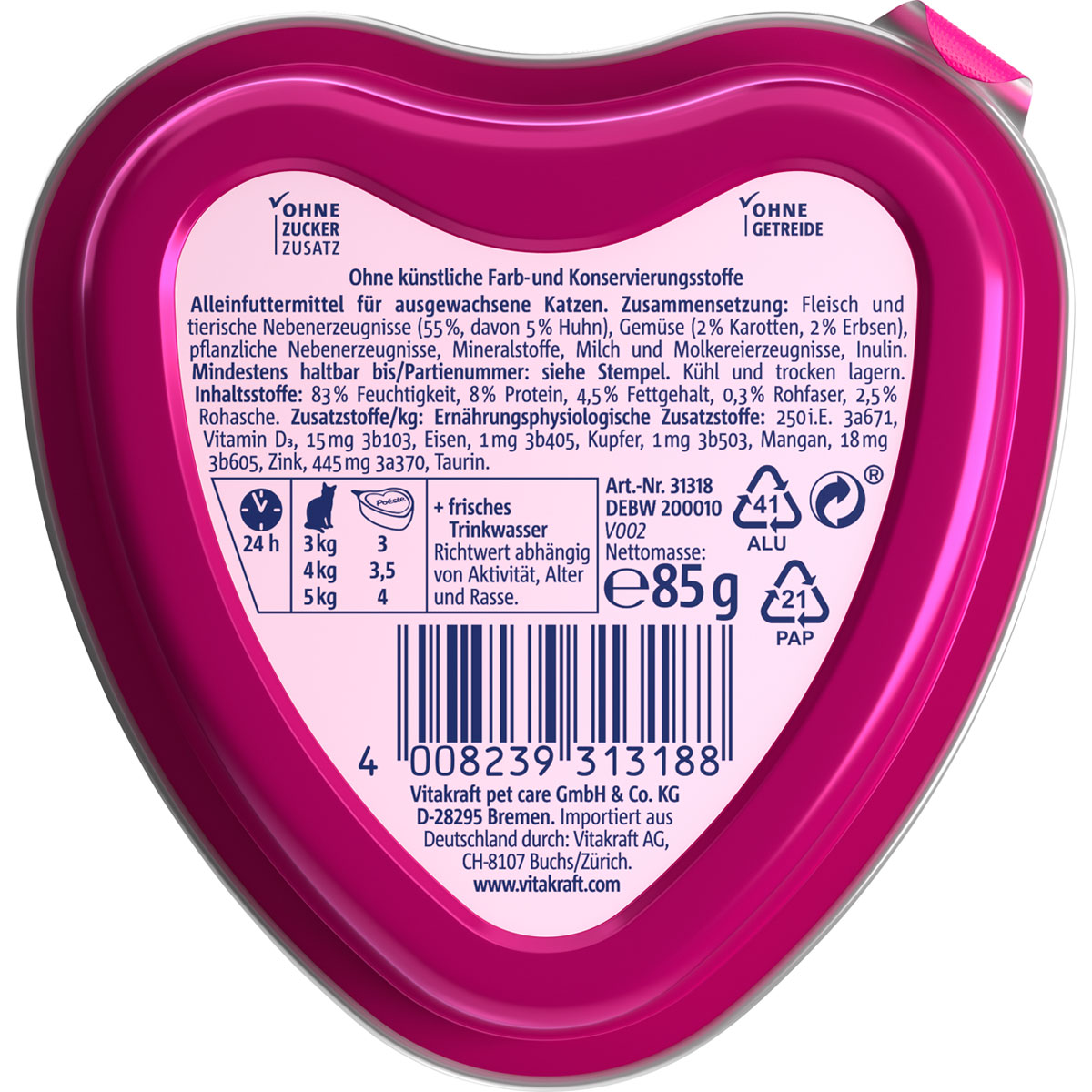 Poésie Sauce Huhn und Gartengemüse 85g Schale Bild 2