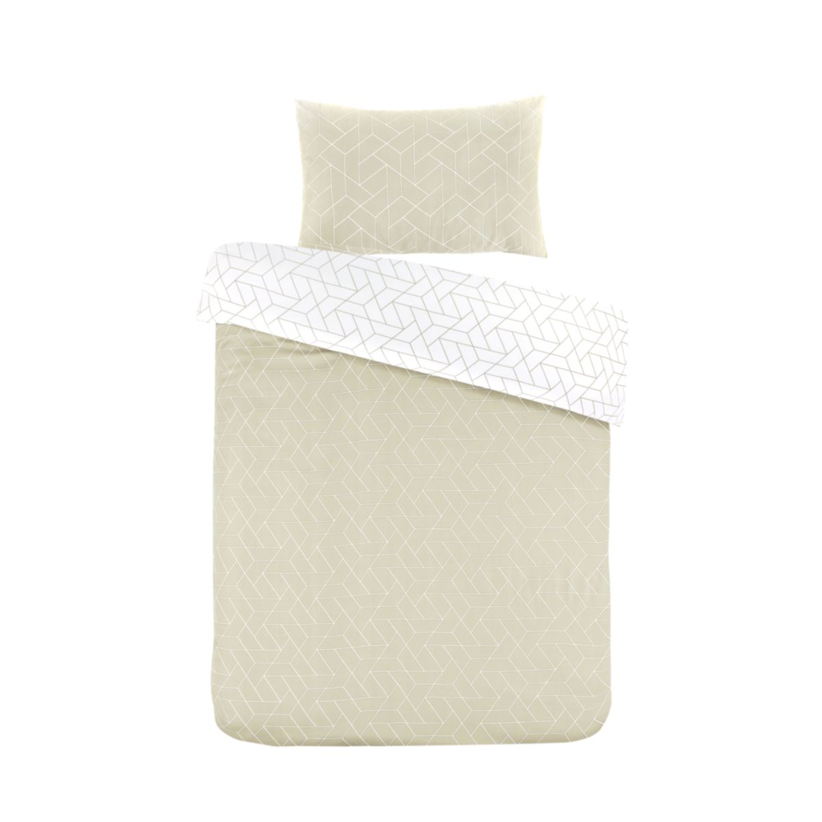 Bettwäsche Florence 125-GB Beige 260cm x 220cm