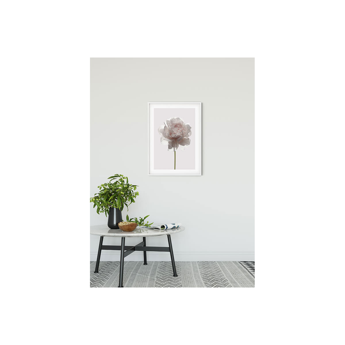 Komar  Wandbild Rose 30x40 cm