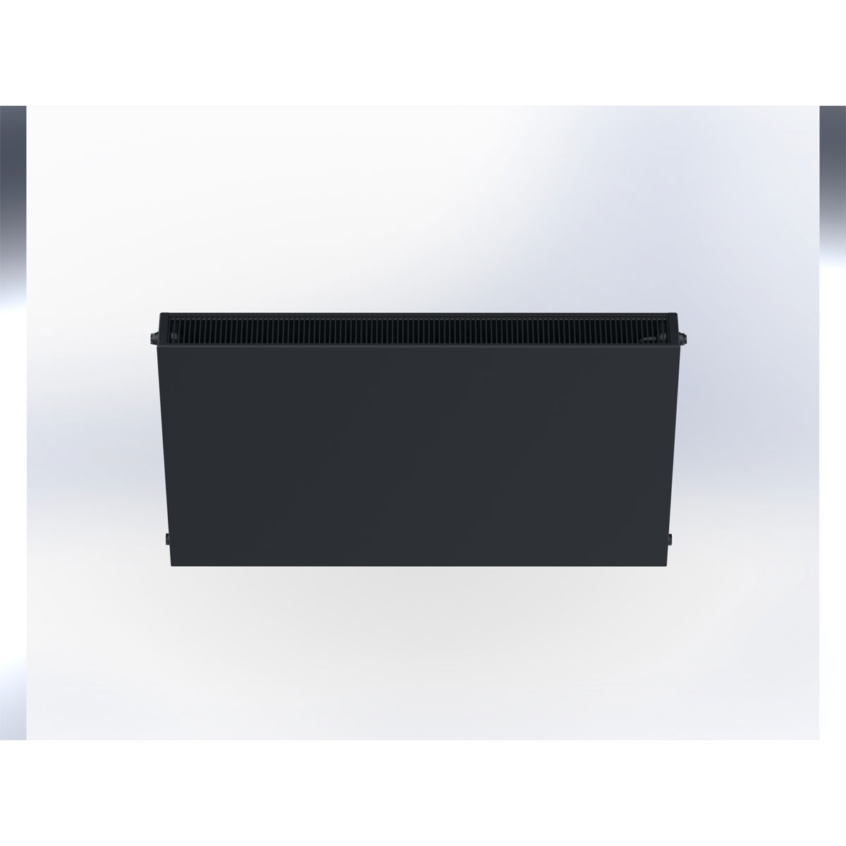 sanicomfort  Planheizkörper Set Typ DK22 60 x 120 cm schwarz matt RAL 9005 Bild 11