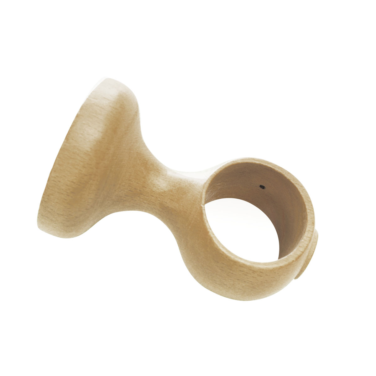 Gardinia Wandträger Country für Durchmesser 25 mm geschlossen buche