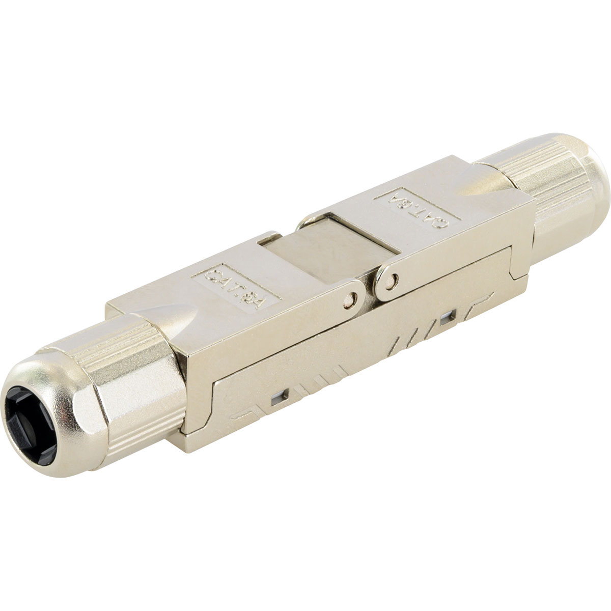 Schwaiger  Keystone Netzwerkkabelverbinder CAT 6A werkzeuglos Bild 3