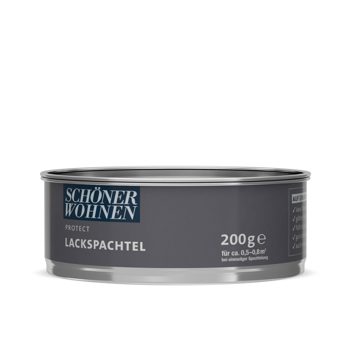 Schöner Wohnen Farbe Lackspachtel Protect weiß 0,2 kg