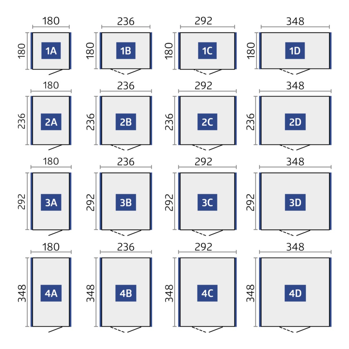 Biohort Gerätehaus Neo 4B Standardtüre quarzgrau-metallic Bild 5
