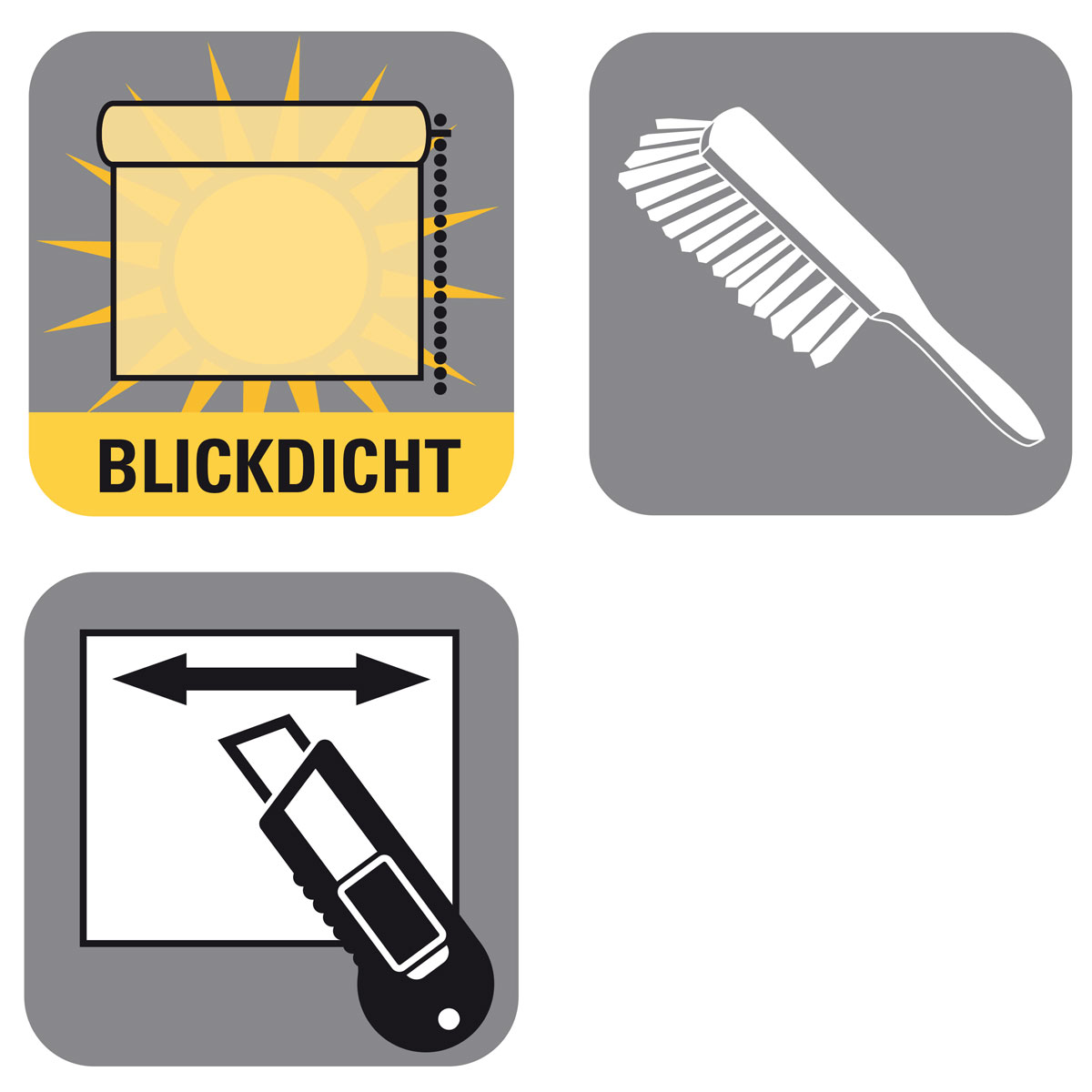 Gardinia Rollo Easyfix mintgrün 60 x 150 cm Bild 11