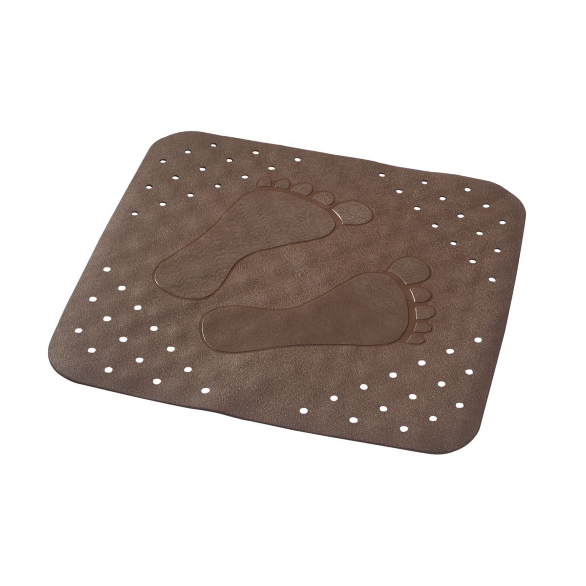 Valblue Duscheinlage Foot 54x54 cm braun
