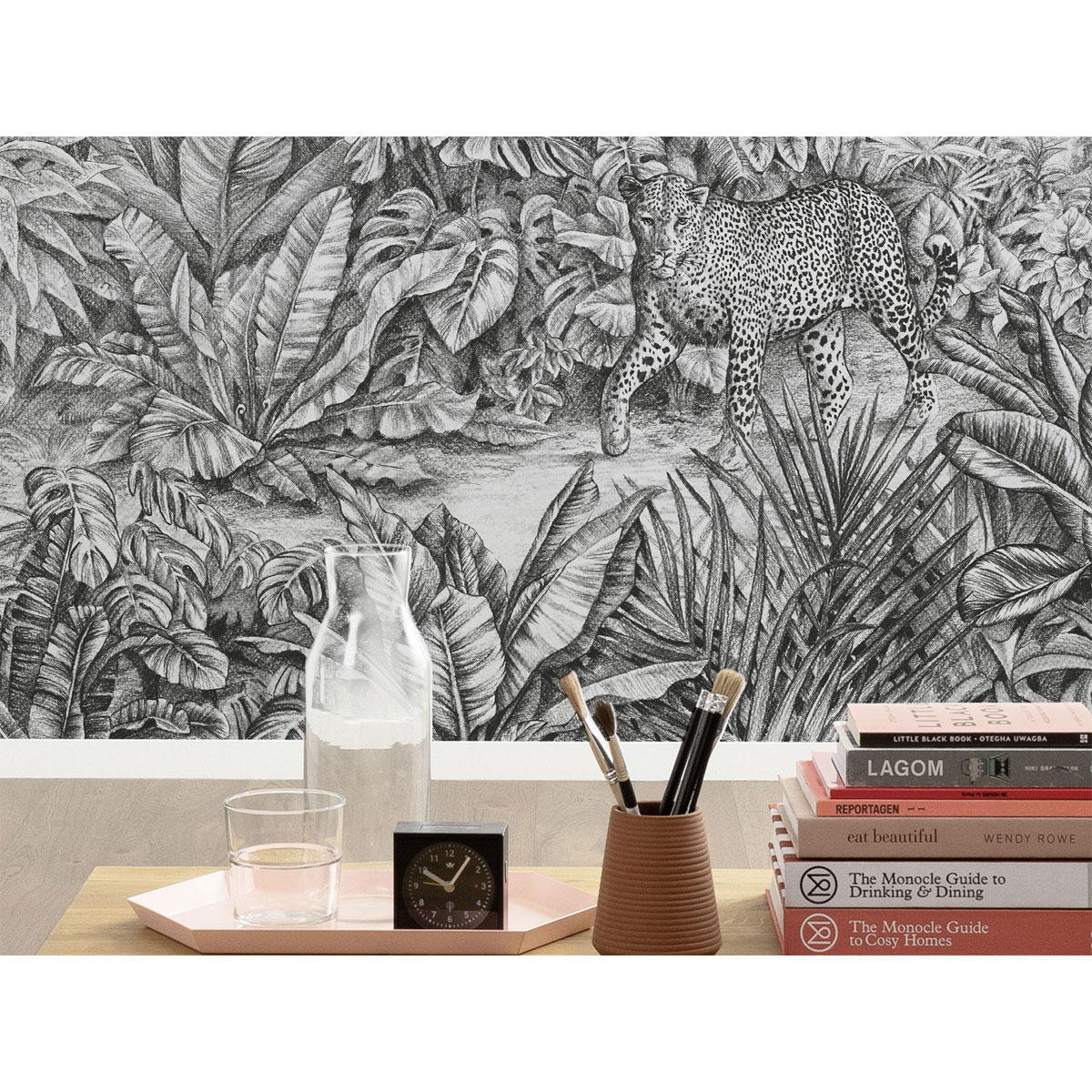 Komar  Vlies Fototapete Léopards 350x250 cm Bild 9