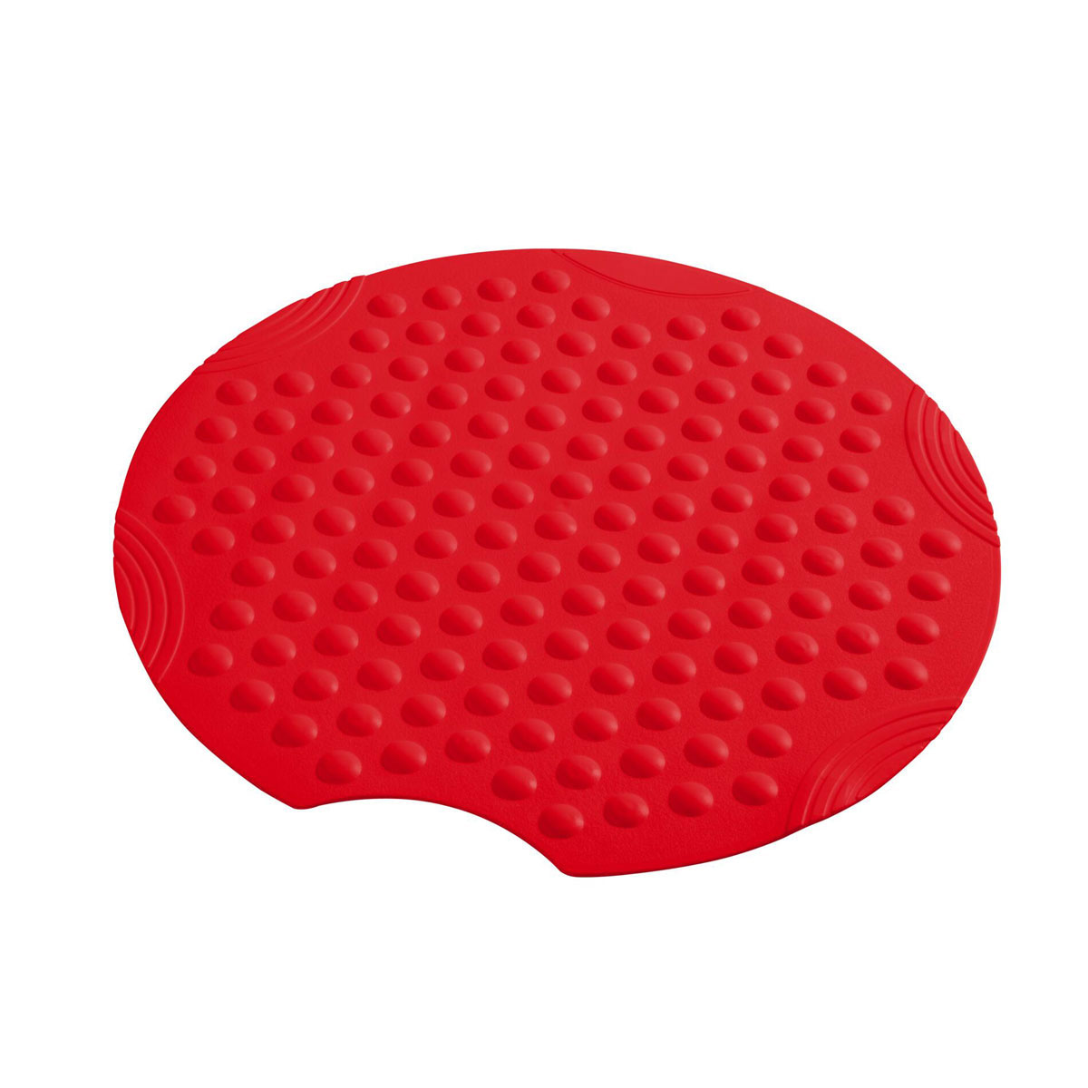 Ridder  Duscheinlage ca Durchmesser 55 cm Tecno rot Bild 1