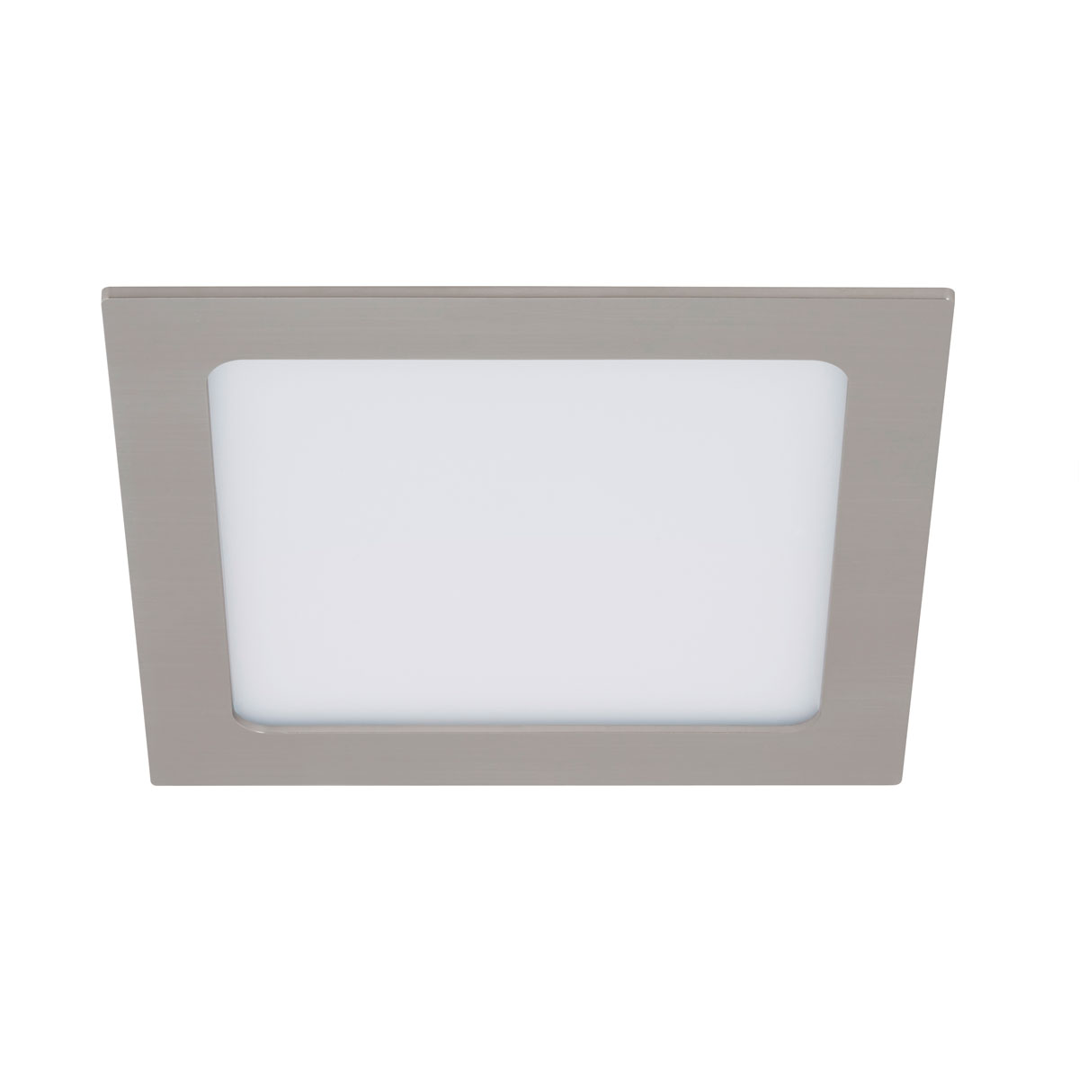 Briloner LED-Einbauleuchte 17 x 17 cm matt-nickel