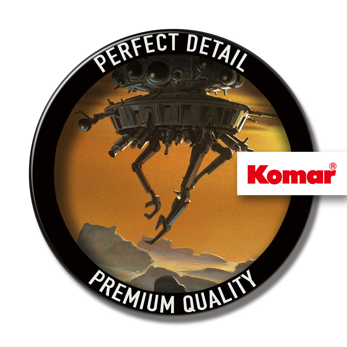 Komar  Wandbild Star Wars Classic Hoth Probe Droid 40x30 cm Bild 6