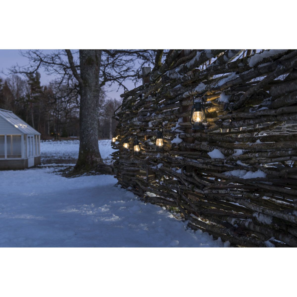 Konstsmide LED-Laternen-Lichterkette 8 Sturmlaternen Bild 2