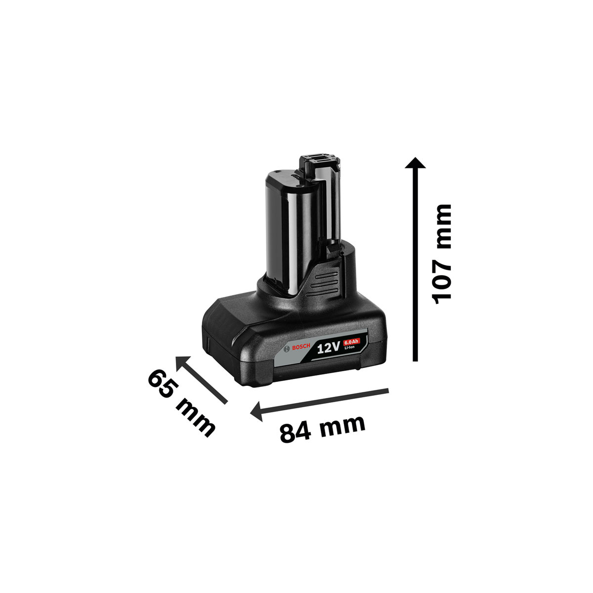 Bosch Professional  Akku GBA 12V 6 Ah Bild 4