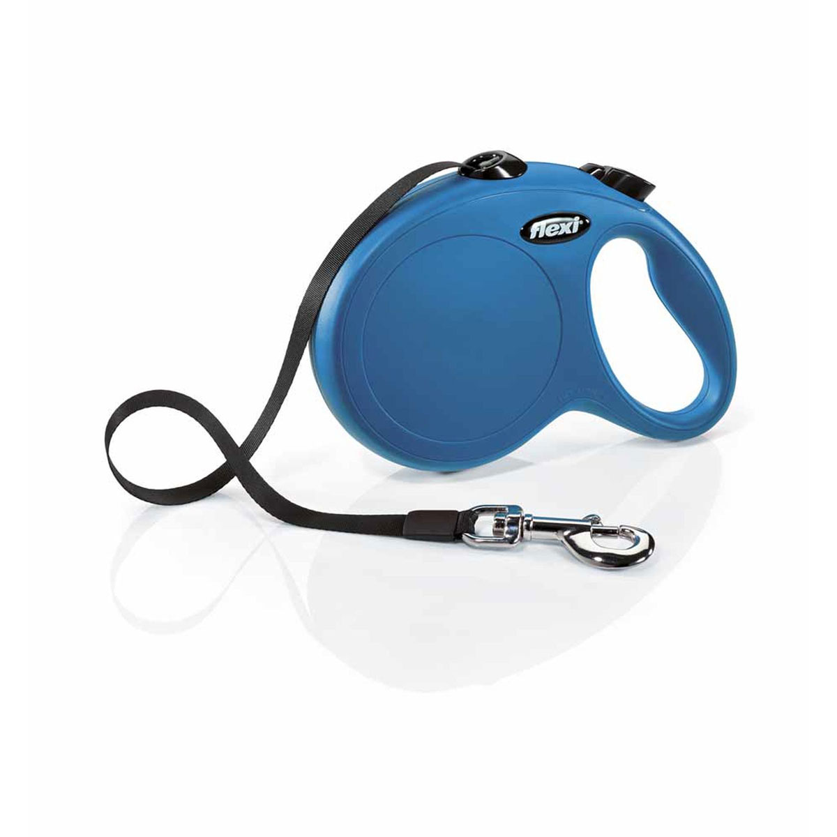 Flexi  Gurt-Leine New Classic blau L 5m