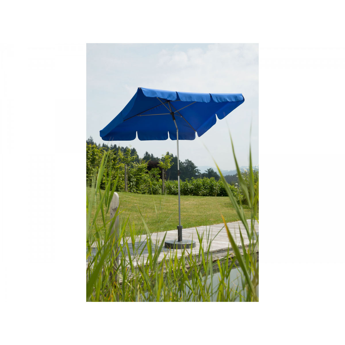 Schneider Schirme Sonnenschirm Locarno 180 x 120 cm Royalblau Bild 2