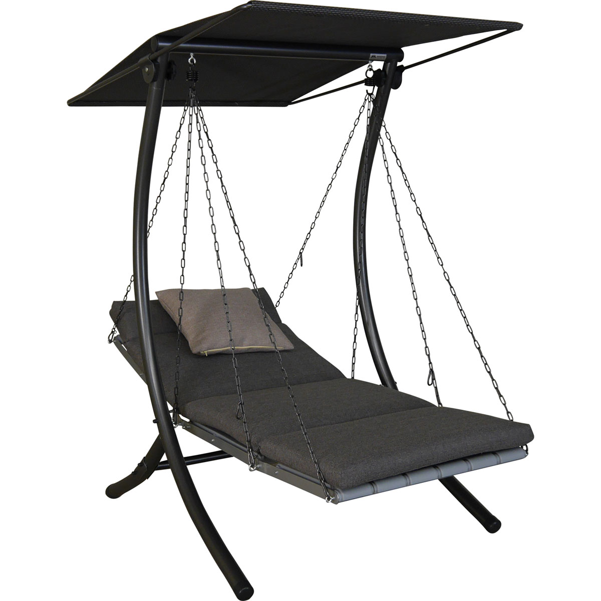 Angerer Freizeitmöbel GmbH Hollywoodschaukel 1-Sitzer Luxus Smart stone Bild 2