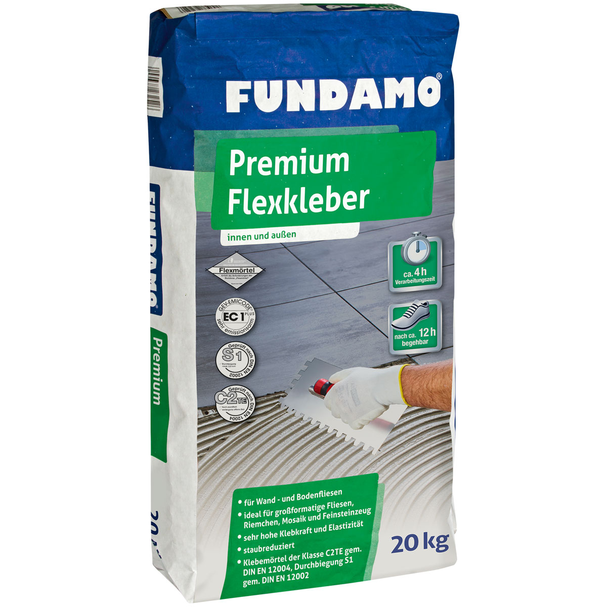 Fundamo Premium Flexkleber 20 kg