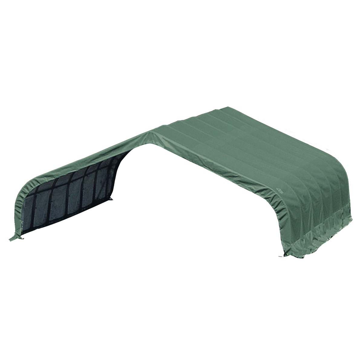 ShelterLogic Weidezelt Run-In-Shed 40,87 m² 610x670x320cm Grün