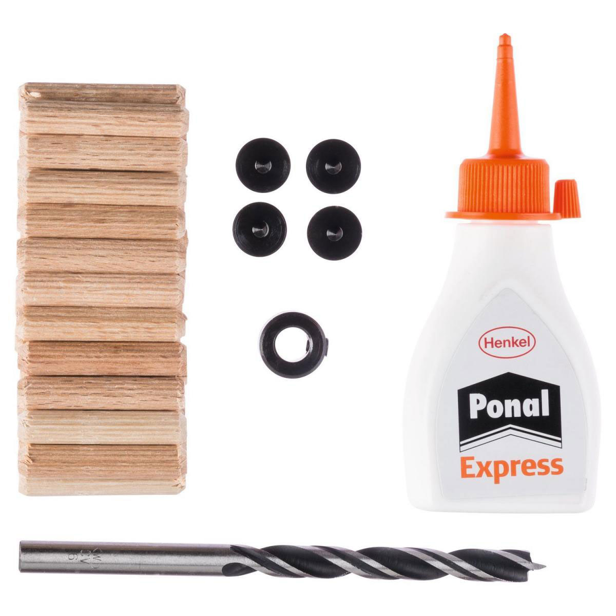 Bosch  DIY Dübelset 6 x 30 mm 32- teilig  Bild 1