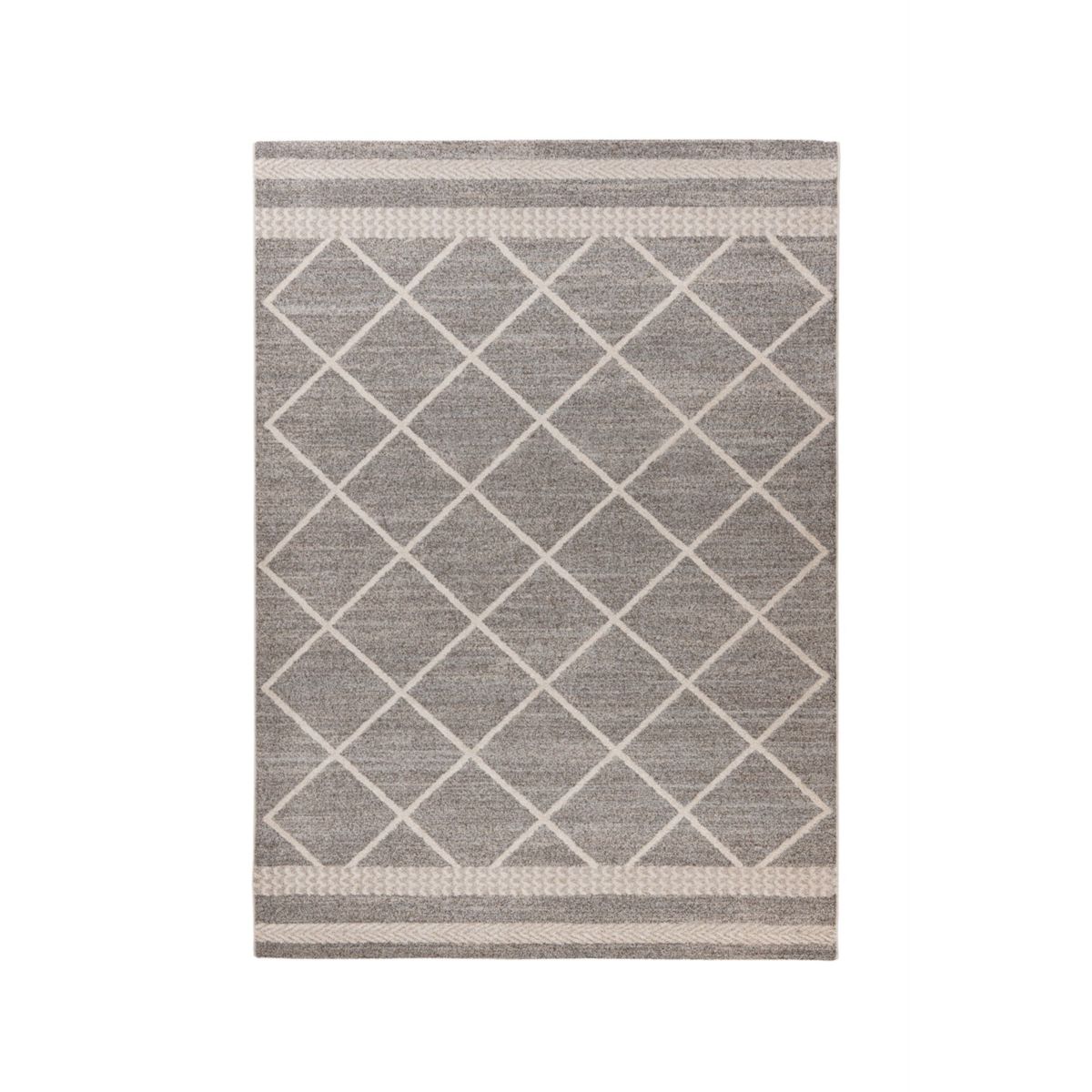 Rhombus 225 Braun / Beige 160cm x 230cm