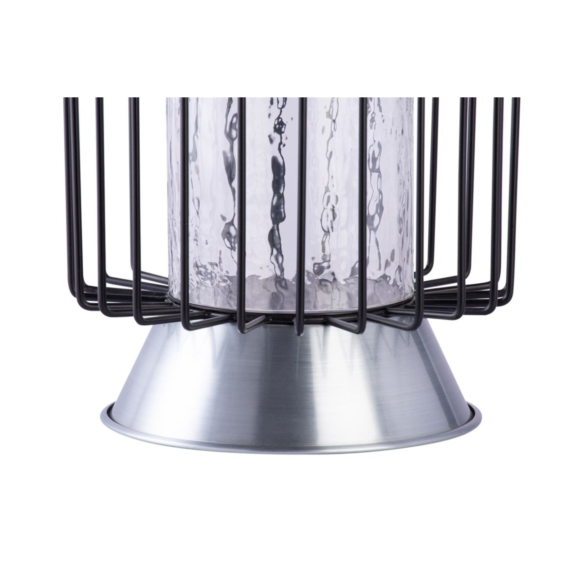 Kerzenständer Malibu 225 schwarz silber Bild 4