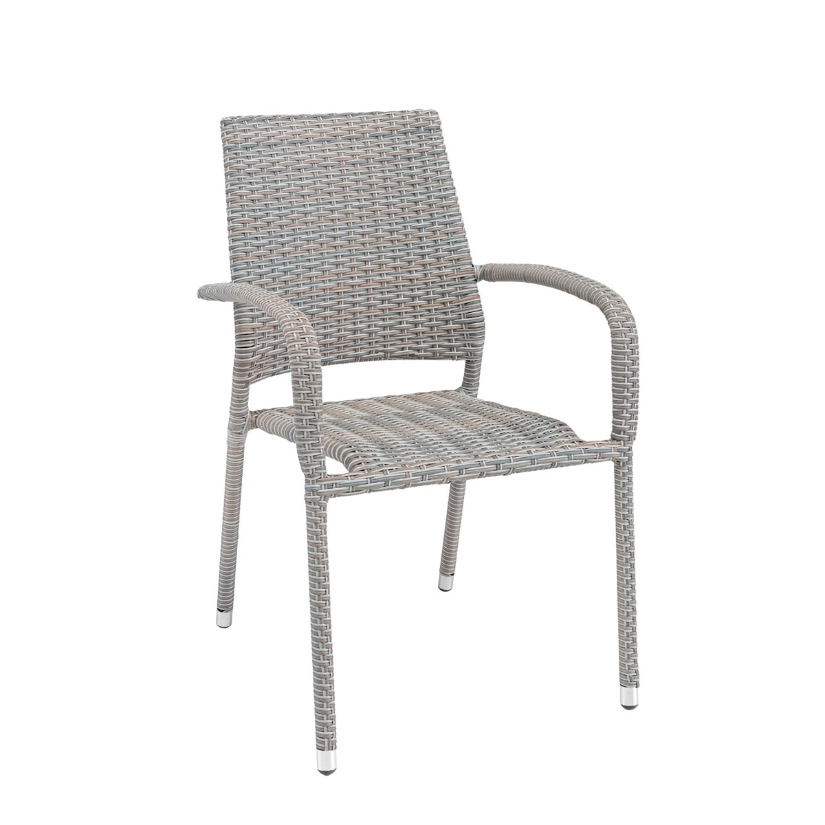 Haveson Stapelsessel Milano grau-meliert