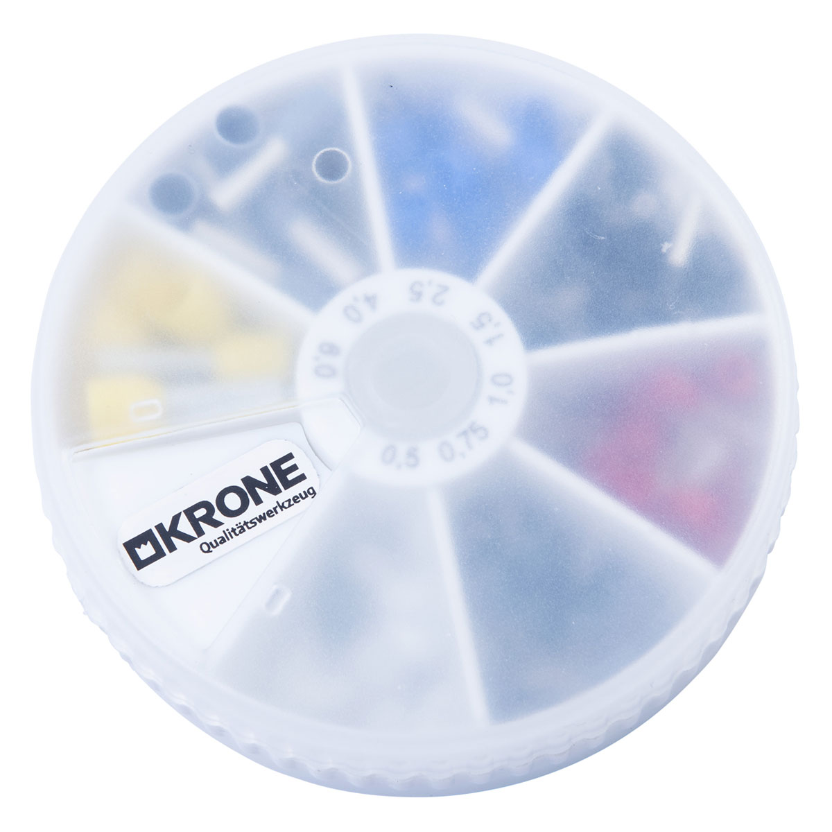 Krone Aderendhülsen-Set isoliert 160 Stück