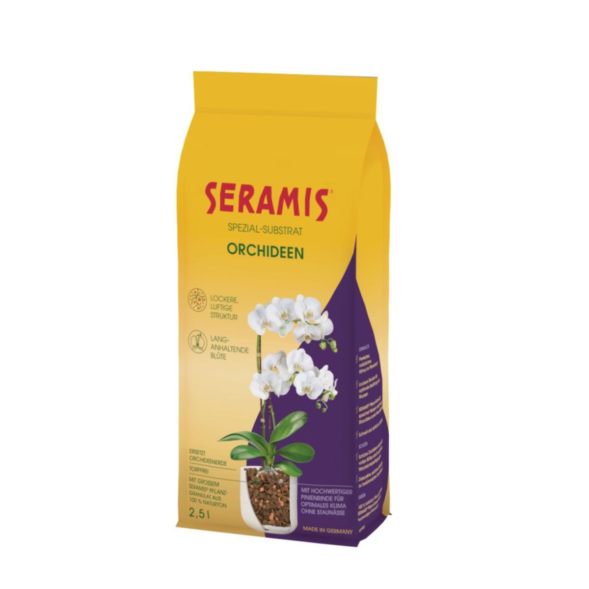 Seramis Spezial-Substrat Orchideen 2,5 L