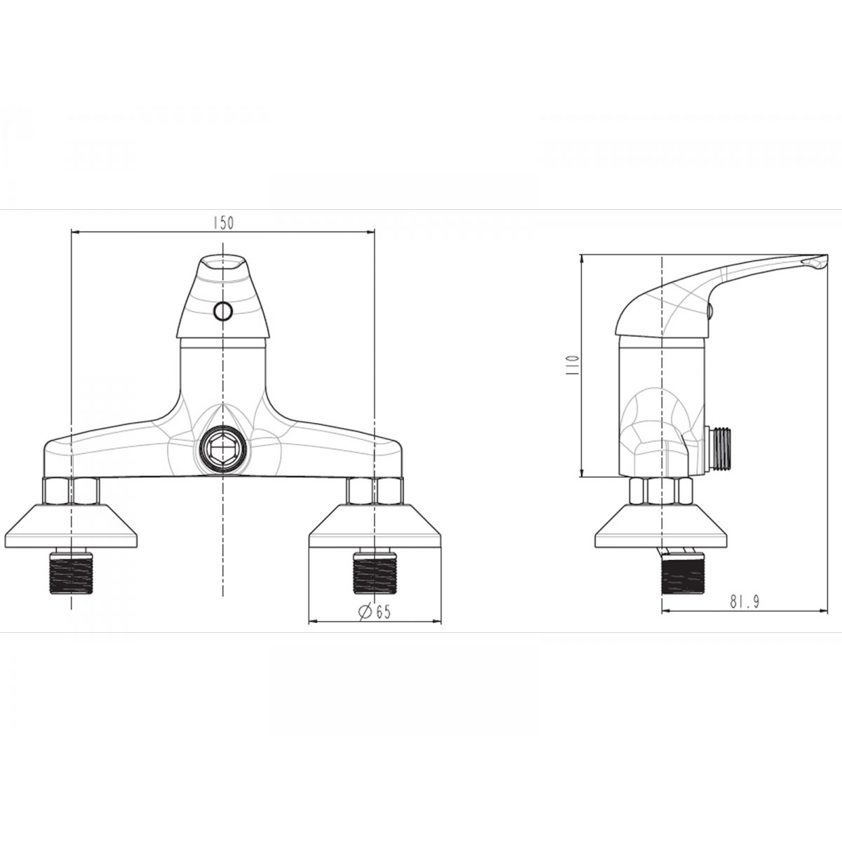 Basic Duscharmatur Nizza Bild 2