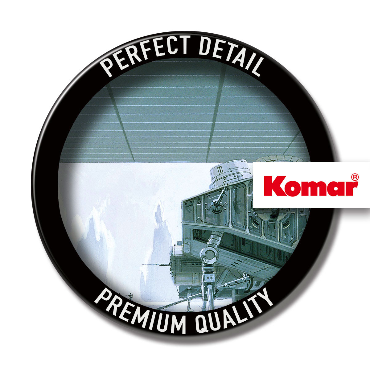 Komar  Wandbild Star Wars Classic Hangar Shuttle 70x50 cm Bild 7