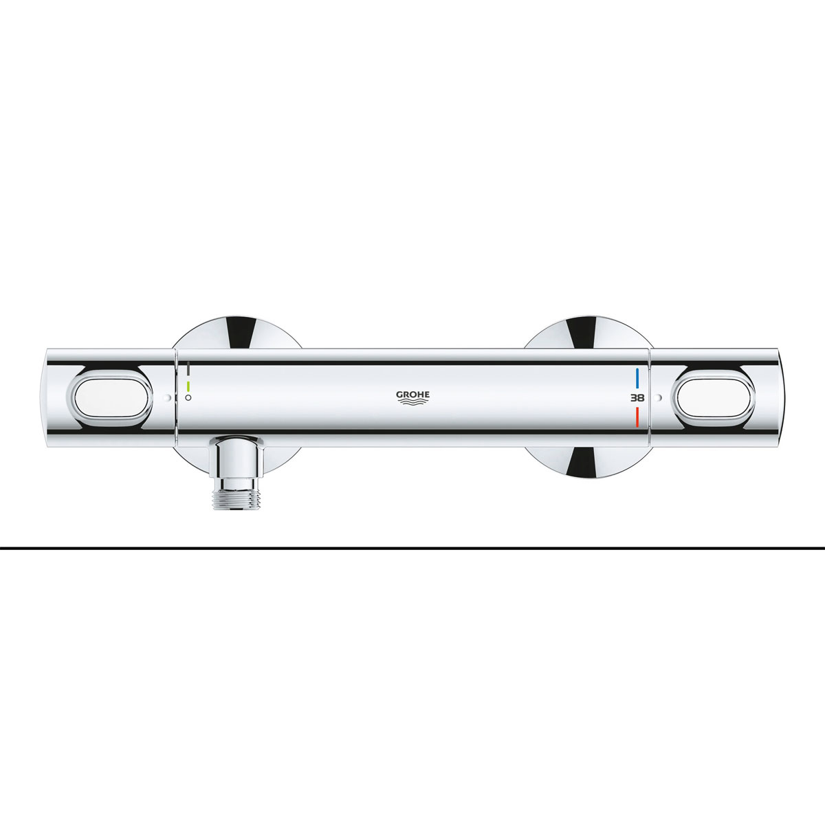 Grohe Dusch-Thermostat Precision Flowchrom Bild 6